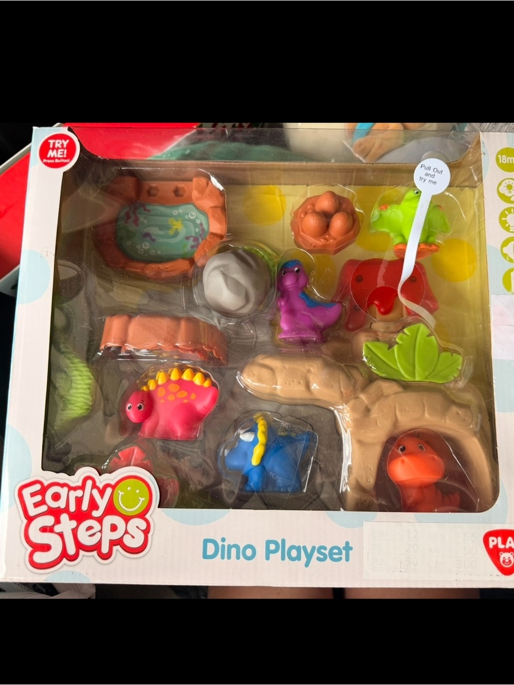 NEW Early Steps 12 piece Dino Playset 18mo+